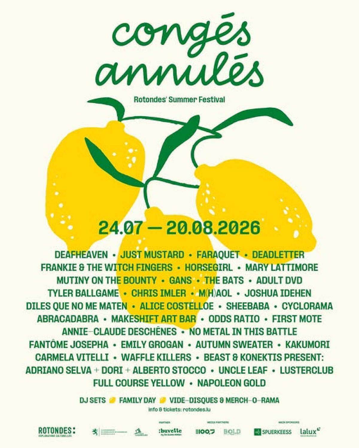 Congés Annulés 2026